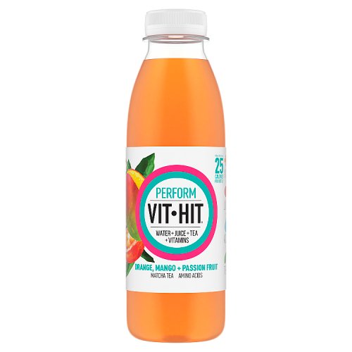 Vit Hit Perform Orange Mango & Passionfruit 500ml pack shot