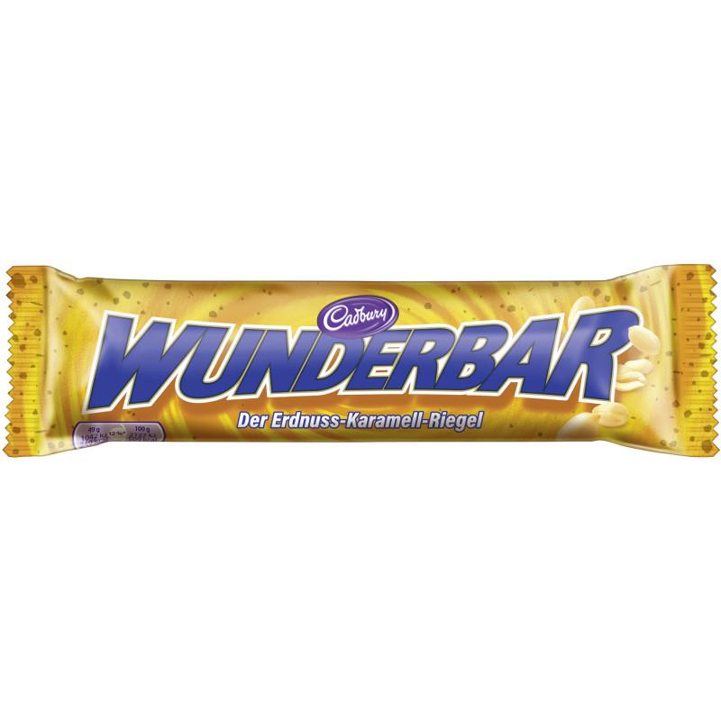 Cadbury Wunderbar Erdnuss 49g pack shot