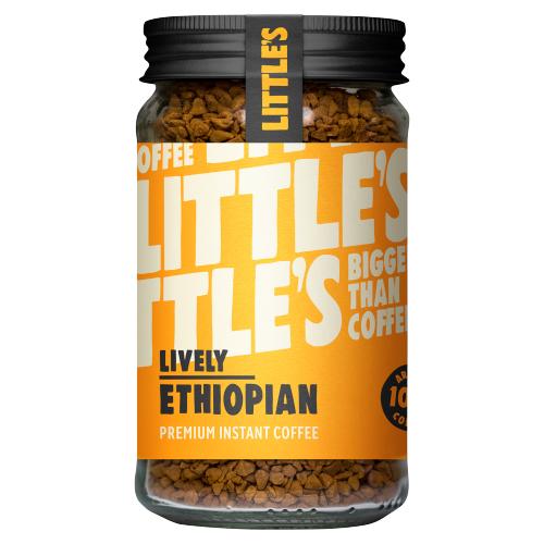 Littles Premium Instant Coffee Ethiopian 50g pack shot