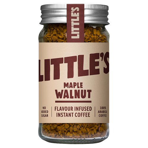 Littles Decaf Maple Walnut Instant Coffee 50g pack shot