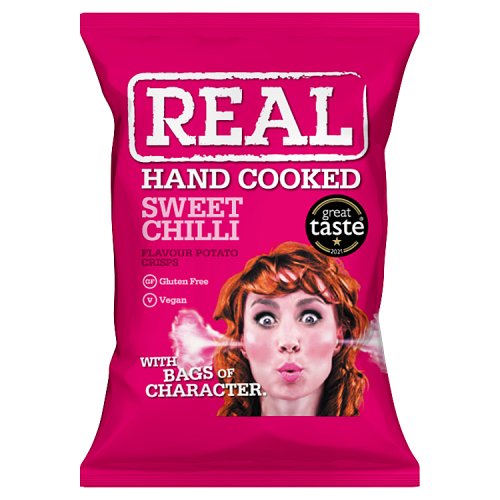 Real Crisps Sweet Chilli 35g pack shot