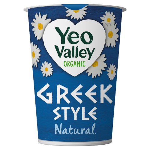 YEO VALLEY ORGANIC GREEK STYLE NATURAL pack shot