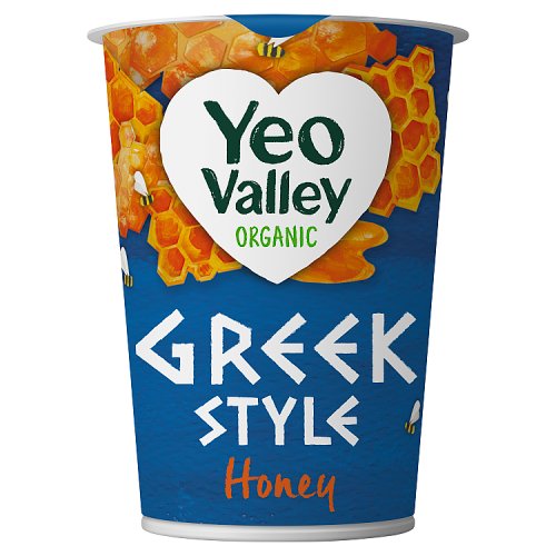 YEO VALLEY ORGANIC GREEK STYLE HONEY pack shot