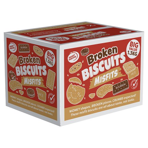 Sweet Dreams Broken Biscuits Misfits Original 1.3kg pack shot