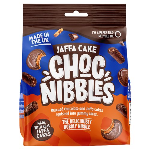 Choc Nibbles Jaffa Cake 135g pack shot