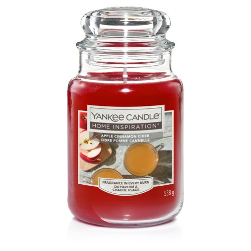 Yankee Candle Home Inspiration Large Jar Apple Cinnamon Cider 538g pack shot
