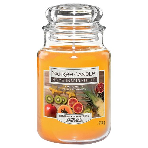 Yankee Candle Home Inspiration Large Jar Exotic Fruits 538g pack shot