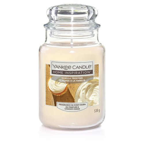 Yankee Candle Home Inspiration Large Jar Vanilla Frosting 538g pack shot