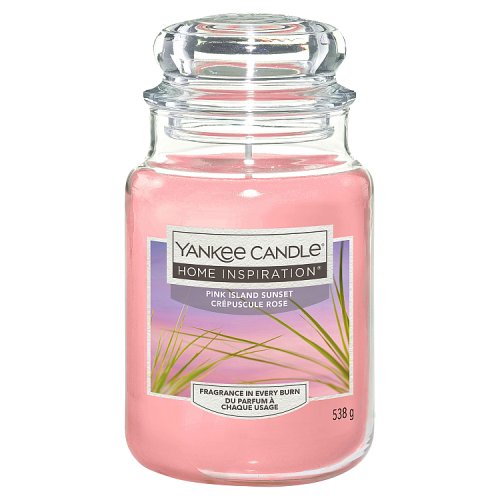 Yankee Candle Home Inspiration Large Jar Pink Island Sunset 538g pack shot