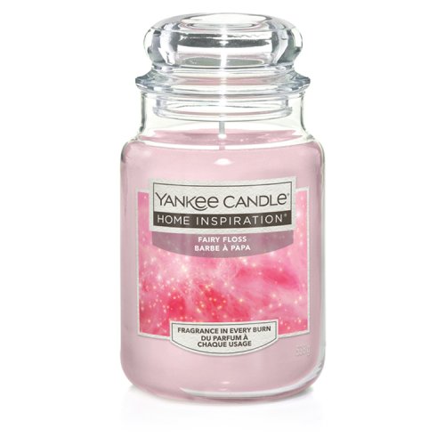Yankee Candle Home Inspiration Large Jar Fairy Floss 538g pack shot