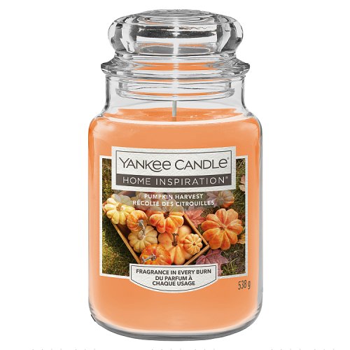 Yankee Candle Home Inspiration Large Jar Pumpkin Harvest 538g pack shot