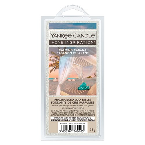 Yankee Candle Home Inspiration Wax Melts Calming Cabana 75g pack shot