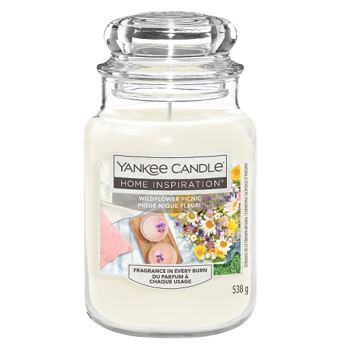 Yankee Candle Home Inspiration Large Jar Wildflower Picnic 538g pack shot