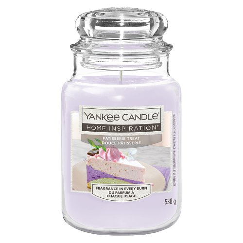 Yankee Candle Home Inspiration Large Jar Patisserie Treat 538g pack shot