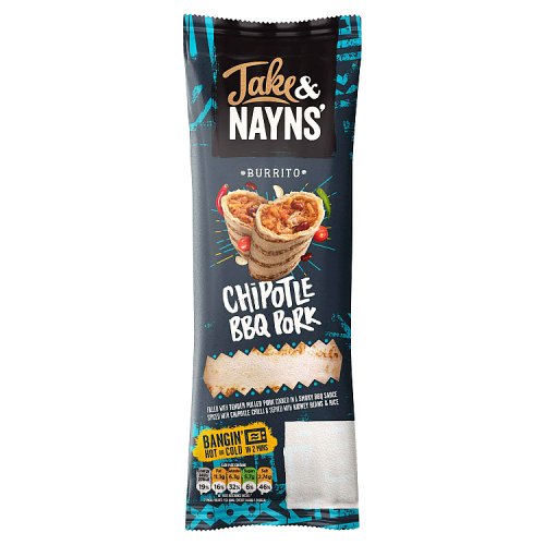 JAKE & NAYNS CHIPOTLE PORK BURRITO pack shot