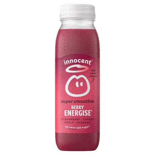 INNOCENT SUPER SMOOTHIES ENERGISE pack shot
