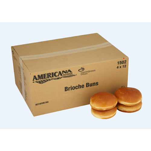 Americana Brioche Bun 70g pack shot