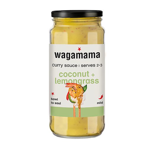 Wagamama Coconut & Lemongrass Curry Sauce 340g pack shot