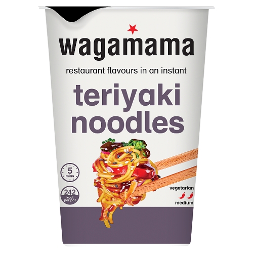 Wagamama Teriyaki Noodle Pot 74g pack shot