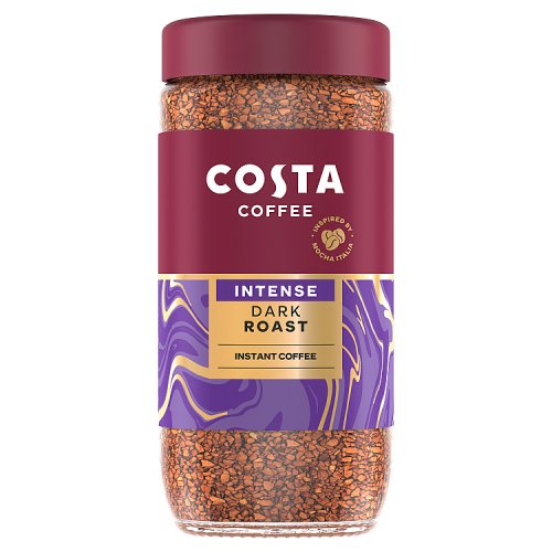 Costa Coffee Instant Intense Dark Roast 190g pack shot