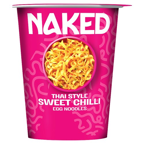 Naked Noodle Sweet Chilli Noodle Pot 78g pack shot