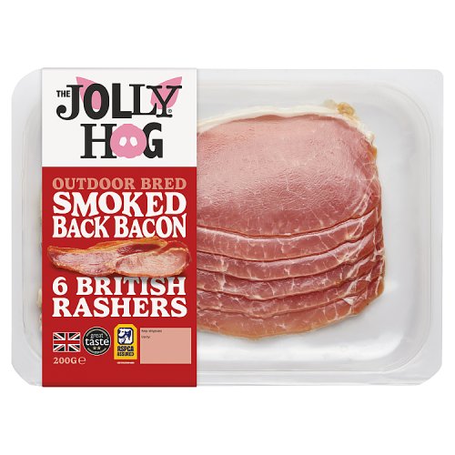 JOLLY HOG SMOKED DRYCURE BACK BACON pack shot