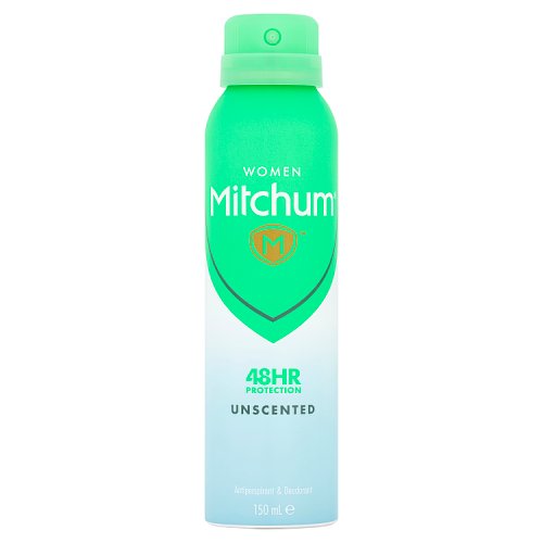 Mitchum Women Anti Perspirant Spray Unscented 150ml pack shot