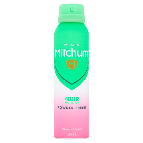 Mitchum Women Anti Perspirant Spray Powder Fresh 150ml pack shot