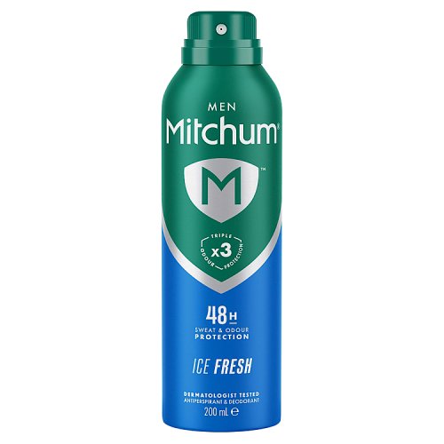 Mitchum Men Anti Perspirant Spray Ice Fresh 200ml pack shot