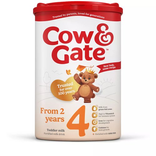 Cow & Gate Toddler Milk Powder STAGE 4 (2yrs +) pack shot
