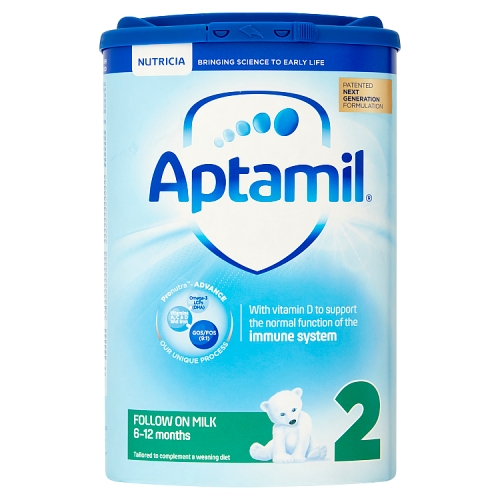 Aptamil Follow On Milk Powder STAGE 2 (6-12 months) pack shot