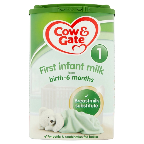 Cow & Gate First Infant Milk Powder STAGE 1 (0-6 months) pack shot