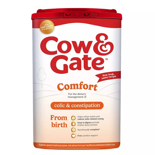 Cow & Gate Comfort Milk Powder (0-12 months) pack shot