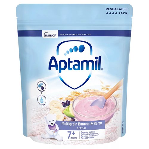 Aptamil Multigrain & Berry Cereal 200g pack shot