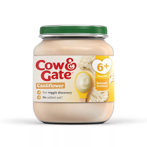 Cow & Gate Jar 6x125g Pumpkin Rice pack shot