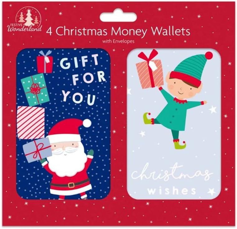 Festive Wonderland Kids Money Wallet 4s pack shot