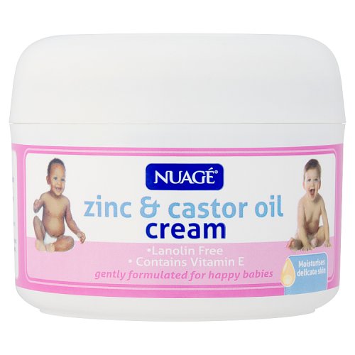Nuage Cream Zinc & Castor Oil 200ml pack shot