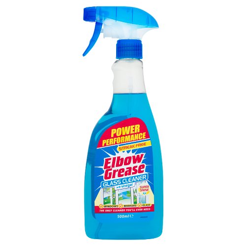Elbow Grease Glass Cleaner with Vinegar 500ml pack shot