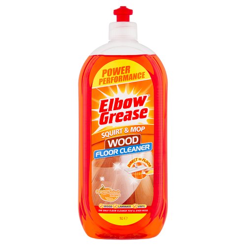 Elbow Grease Wood Floor Cleaner Rtu Orange 1L pack shot