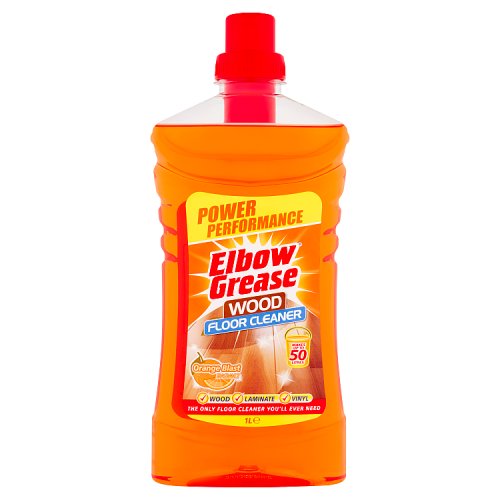 Elbow Grease Wood Floor Cleaner Conc Orange 1L pack shot