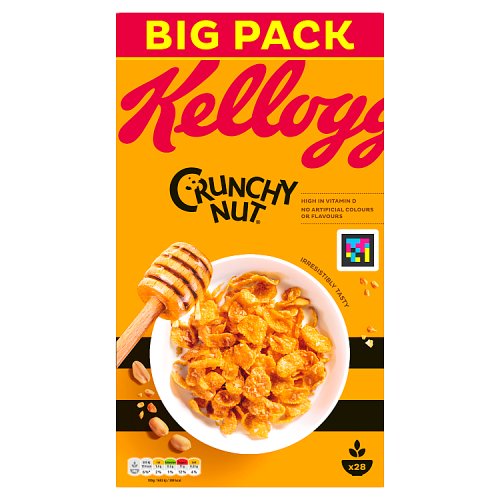 Kelloggs Crunchy Nut Cornflakes 840g pack shot
