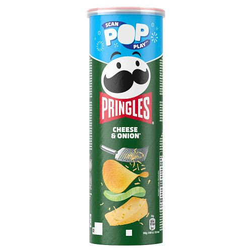 Pringles Cheese Onion 165g pack shot