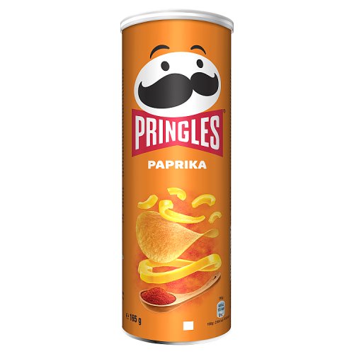 Pringles Paprika 165g pack shot