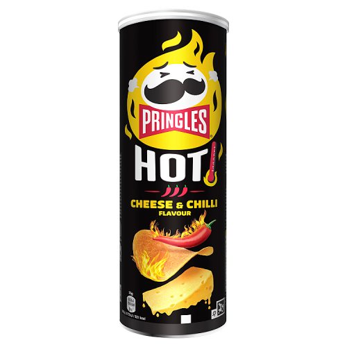 Pringles Hot Cheese&Chilli 160g pack shot