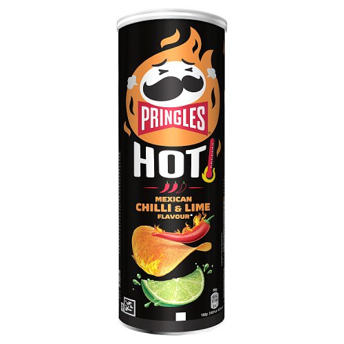 Pringles Hot Mexican Chili&Lime 160g pack shot