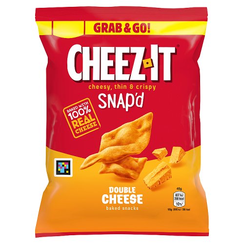 Cheez It Double Cheese 40g pack shot