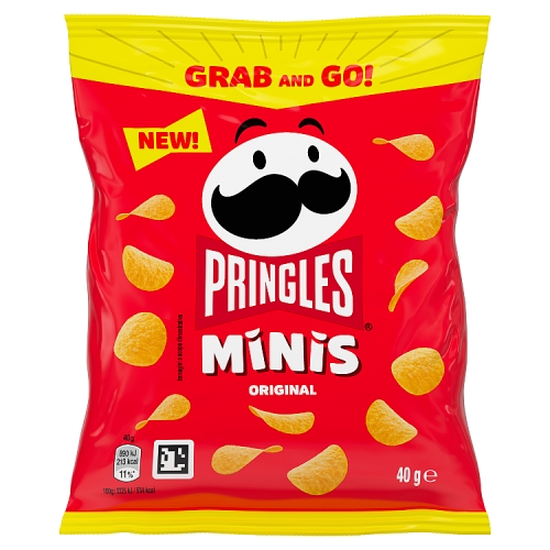 Pringles - Minis Original Grab Bag 40g pack shot