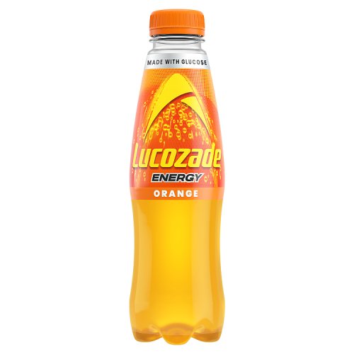 Lucozade Energy Orange 500ml pack shot