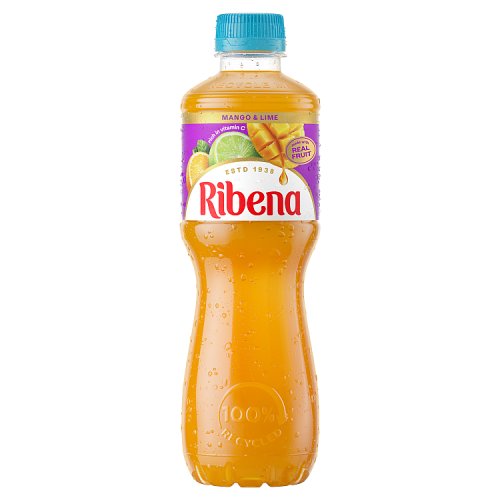 Ribena Mango & Lime 500ml pack shot
