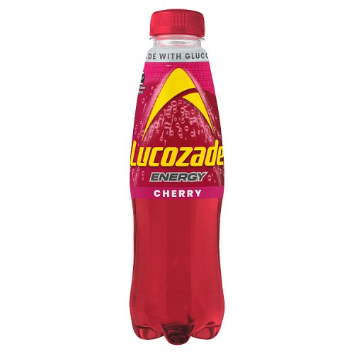 Lucozade Energy Wild Cherry 500ml pack shot
